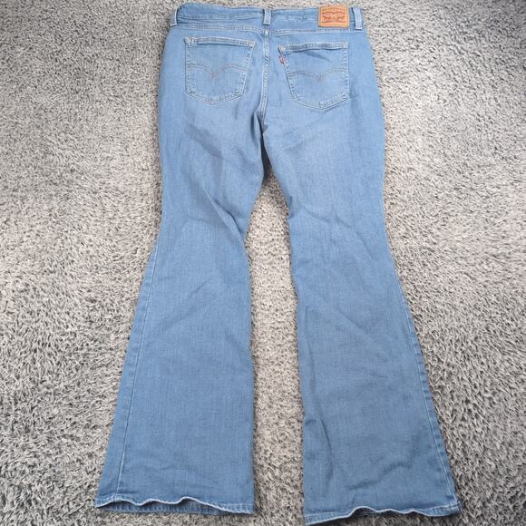 Levi's 726 Flare Women's Blue Jeans - Picture 2 of 11
